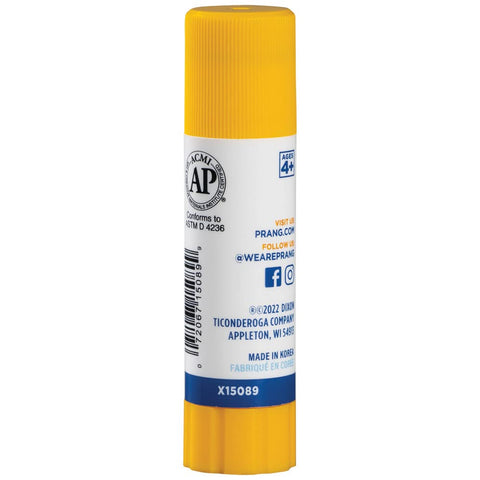 Prang Washable Glue Stick, Blue, 0.28 oz., 60 Count
