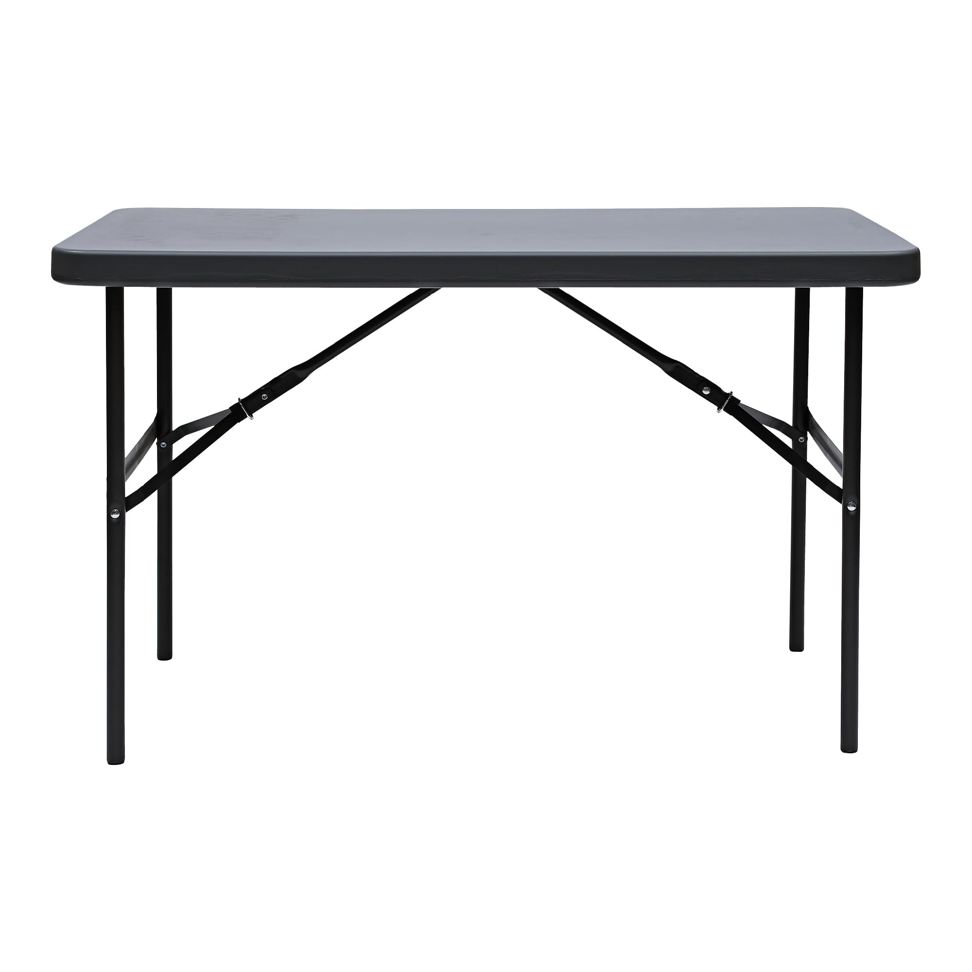 Iceberg 65507 IndestrucTable Commercial Folding Table, 24''x48'', Charcoal