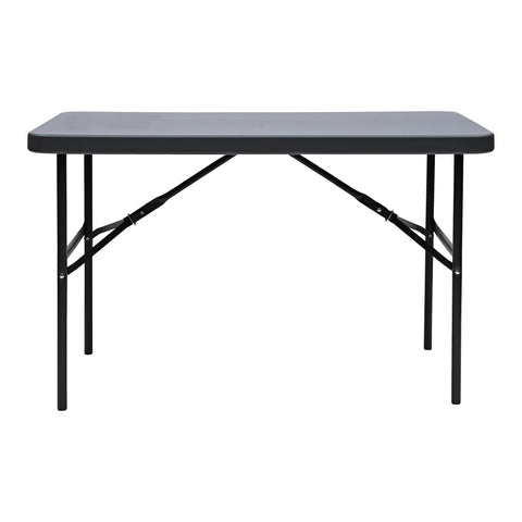 Iceberg 65507 IndestrucTable Commercial Folding Table, 24''x48'', Charcoal