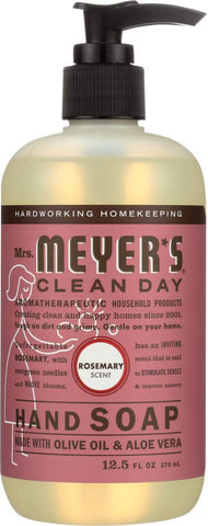 Mrs. Meyer'S Hand Soap Liq Rosemary 12.5 Fz