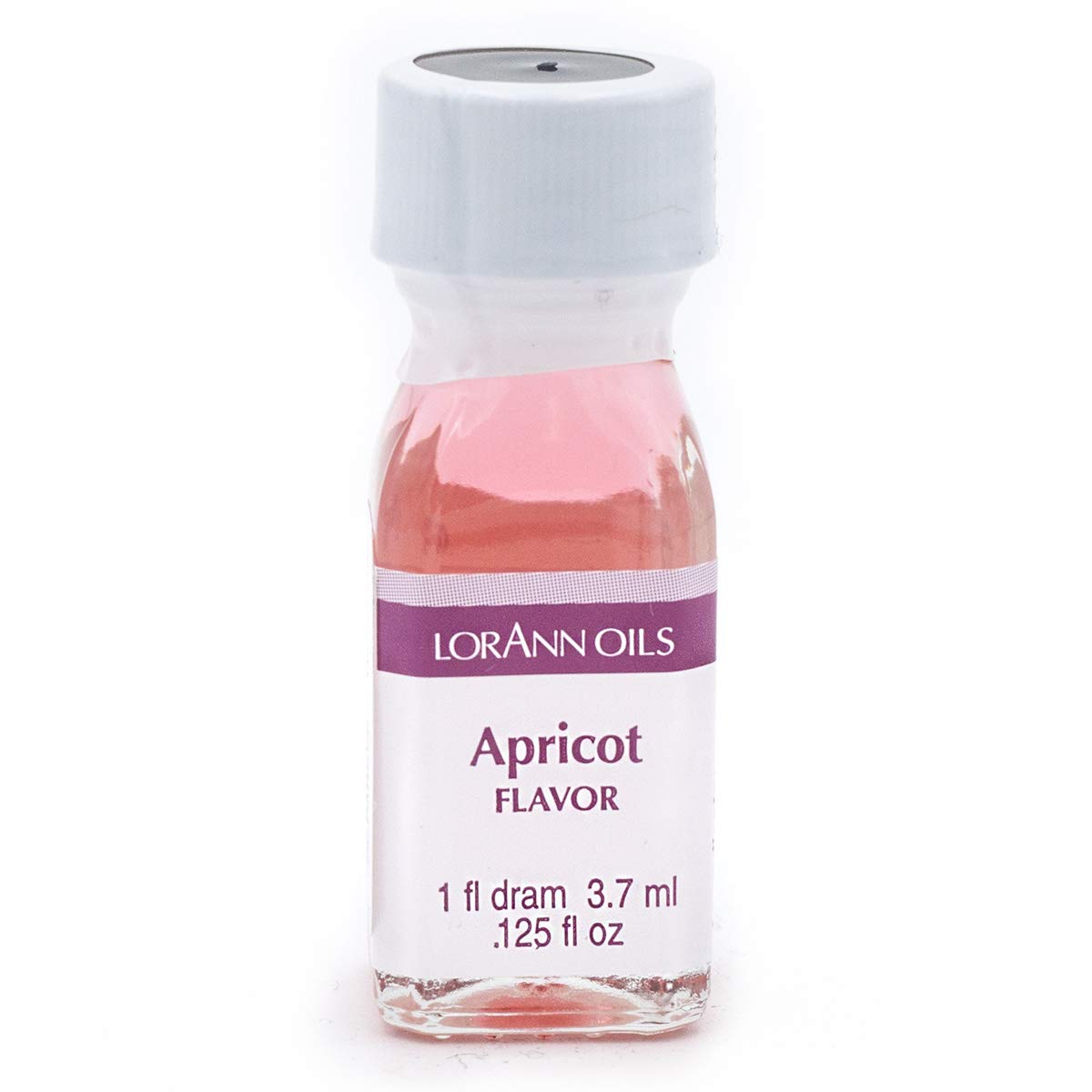 LorAnn Oils Super Strength Flavoring - Used For Candy Making, Flavoring, Baking, Hard Candy, & Flavor Oils - Bold, Natural Flavors 4X Stronger Than Extracts - Apricot, Pack of 2, 0.125 fl oz
