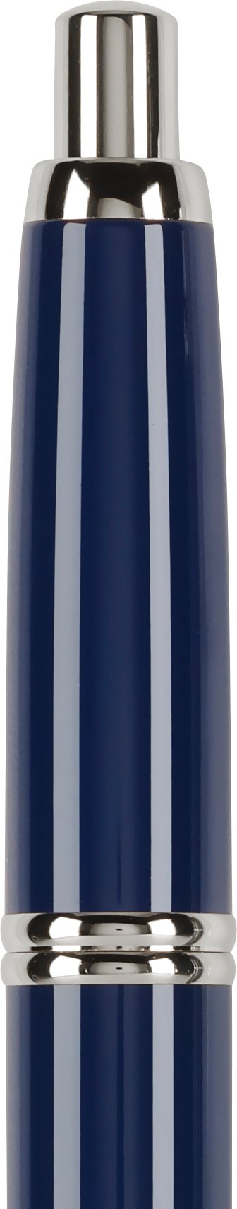 PILOT Vanishing Point Collection Refillable & Retractable Fountain Pen, Blue Barrel with Rhodium Accents, Blue Ink, Broad Nib (60343)