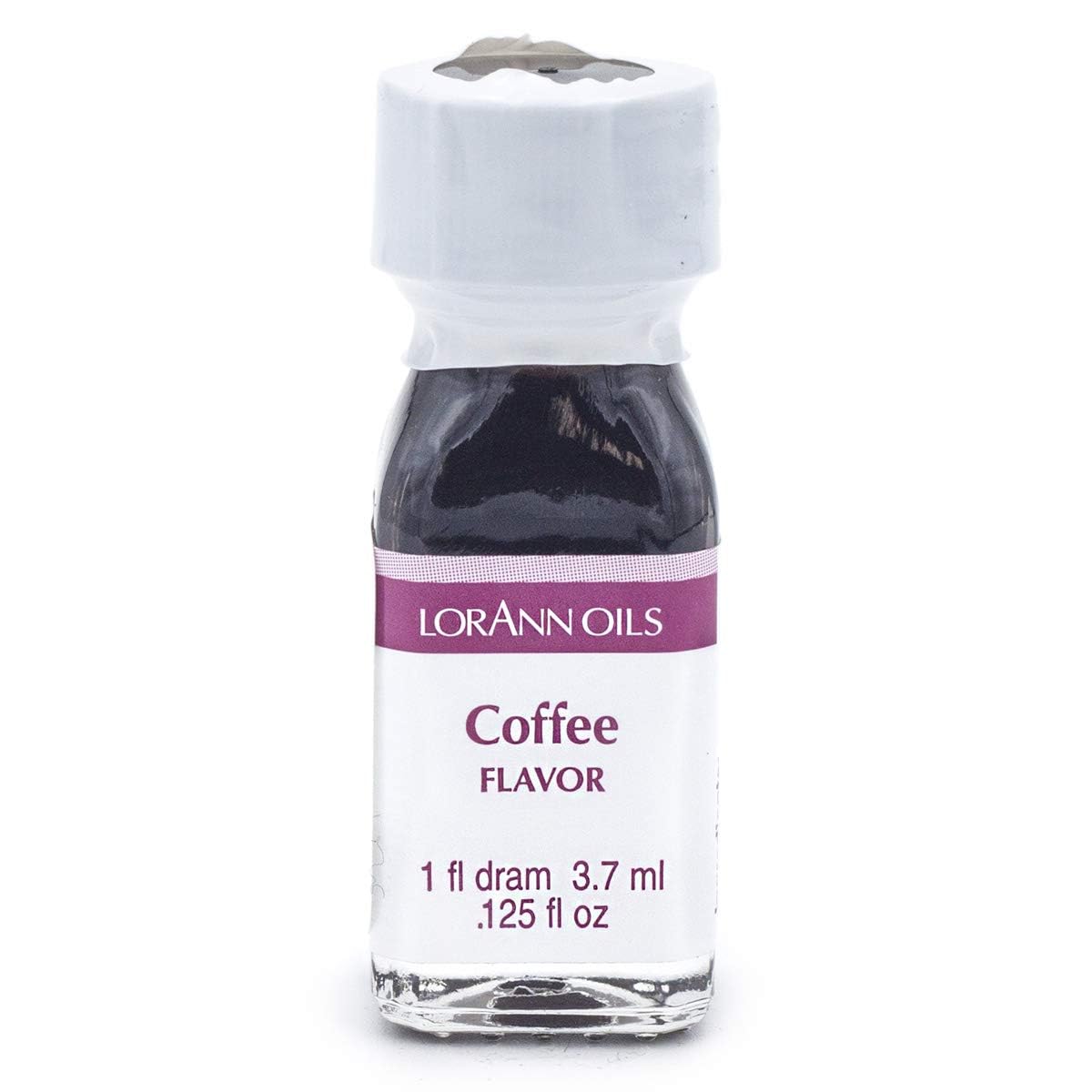 LorAnn Oils Super Strength Flavoring - Used For Candy Making, Flavoring, Baking, Hard Candy, & Flavor Oils - Bold, Natural Flavors 4X Stronger Than Extracts - Coffee, Pack of 2, 0.125 fl oz