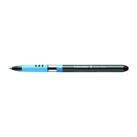 Schneider Slider Basic Ballpoint Pen, Stick, Extra-Bold 1.4 MM, Assorted Ink and Barrel Colors, 8/Pack