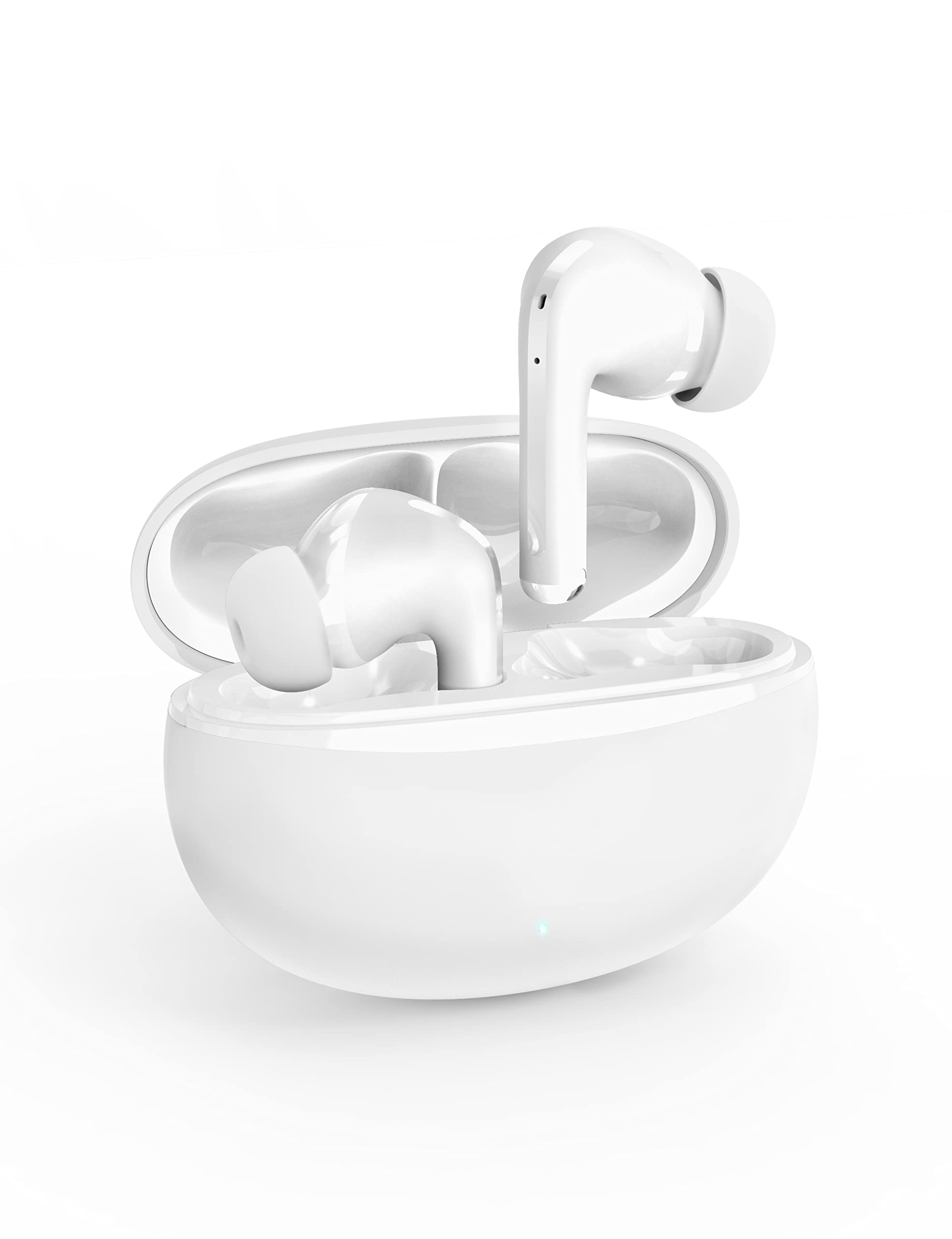 Gsoemon Active Noise Cancelling Wireless Earbuds, Bluetooth 5.3 Headphones, Enhanced Bass, 35dB Noise Cancelling Earphones, Waterproof, Pass-Through Mode, 4 Mic ENC, 3 EQ Quick Charging