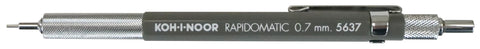 Koh-I-Noor Rapidomatic Mechanical Pencil, .7mm lead, Gray, 1 Each (5637)
