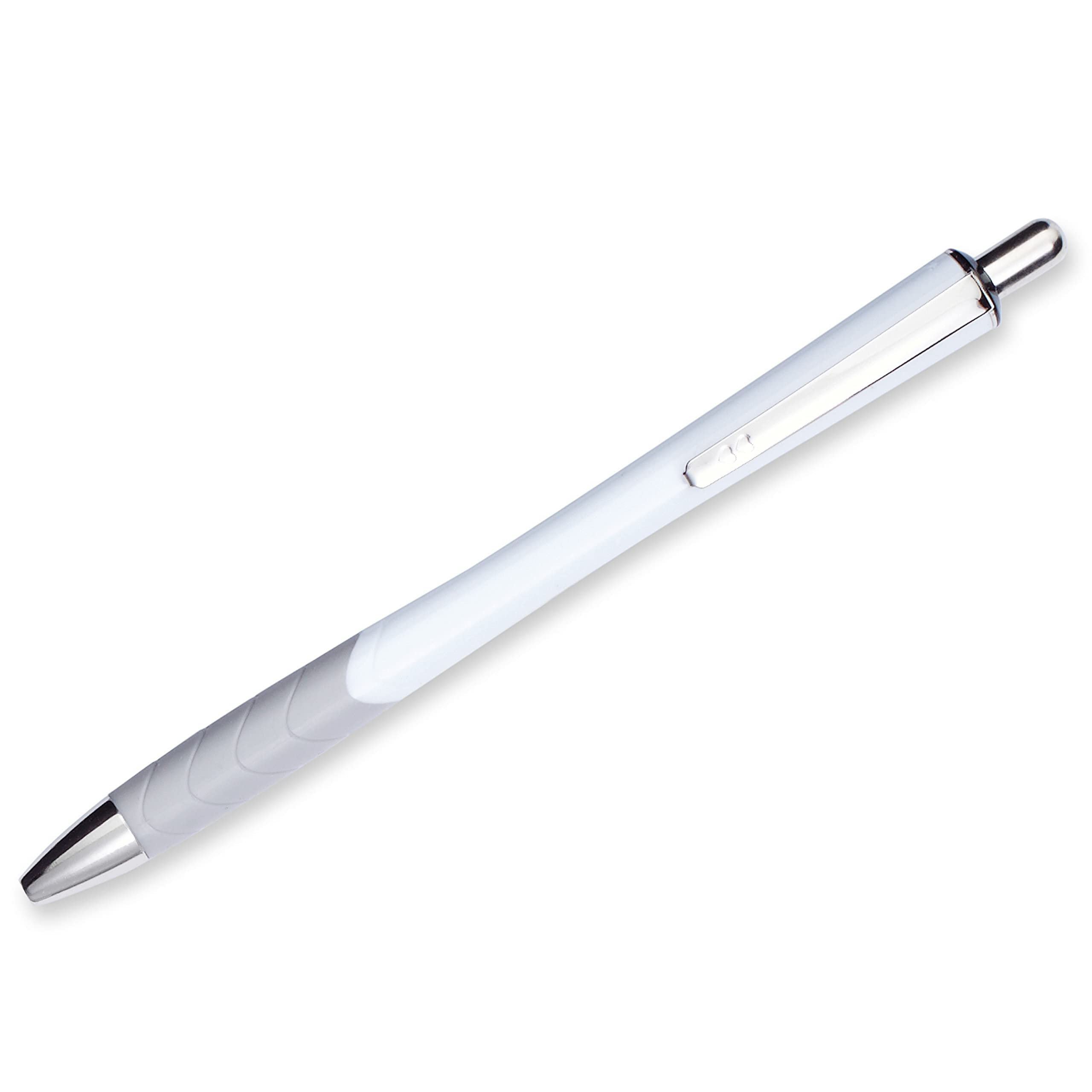 Paper Mate InkJoy 700RT Retractable Ballpoint Pens, Medium Point, White Barrel, Black Ink, 12 Count - Office Supplies, Journaling, Writing Essentials
