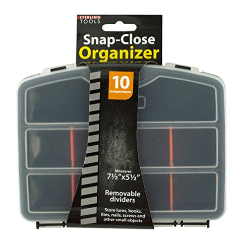 Kole Imports HR417 Snap-Close Tool Organizer Case