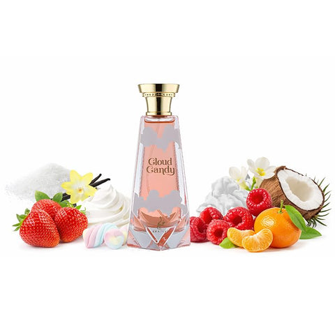 Khadlaj Cloud Candy Eau De Parfum Spray, 3.4 Ounce (Unisex)
