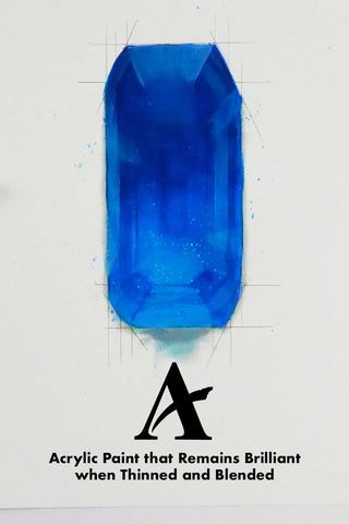 Grumbacher Academy Acrylic Paint, Gloss, 90ml/3 oz Metal Tube, Cadmium Orange Hue