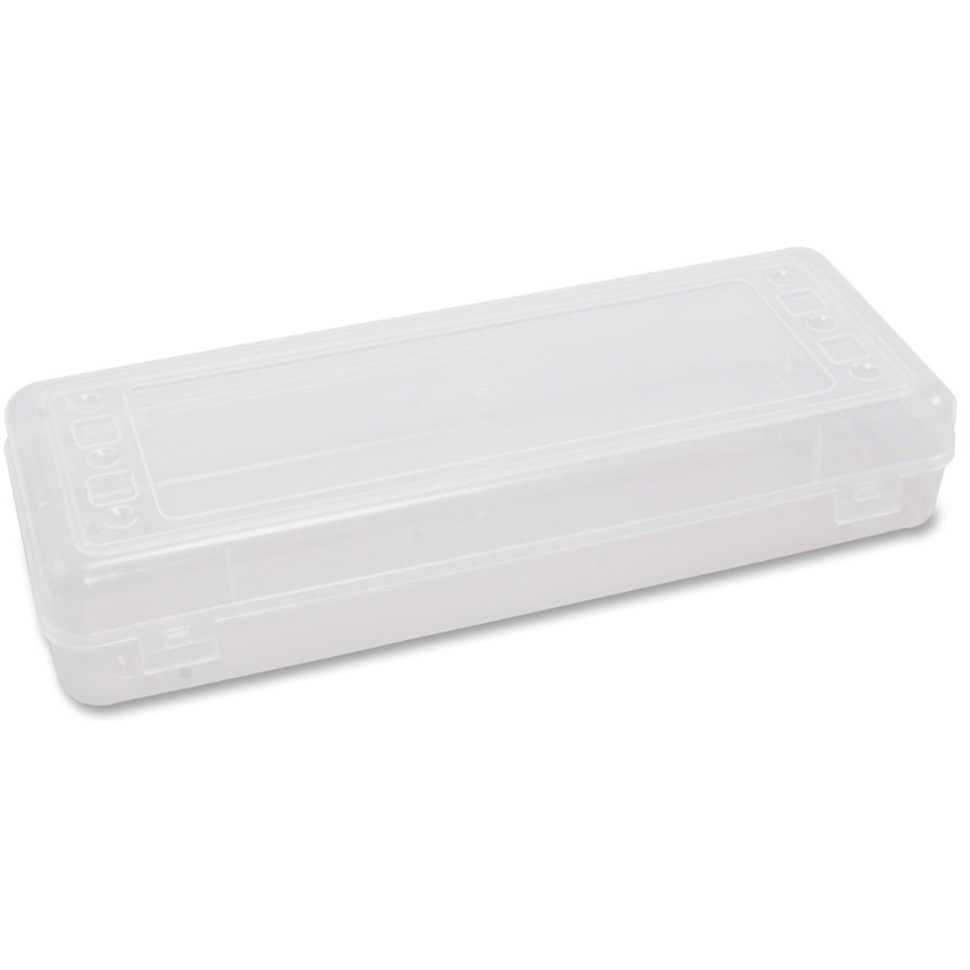 Advantus Innovative Storage Designs 67033 Stretch Art Box, Polypropylene, Snap Shut, Clear (AVT67033)