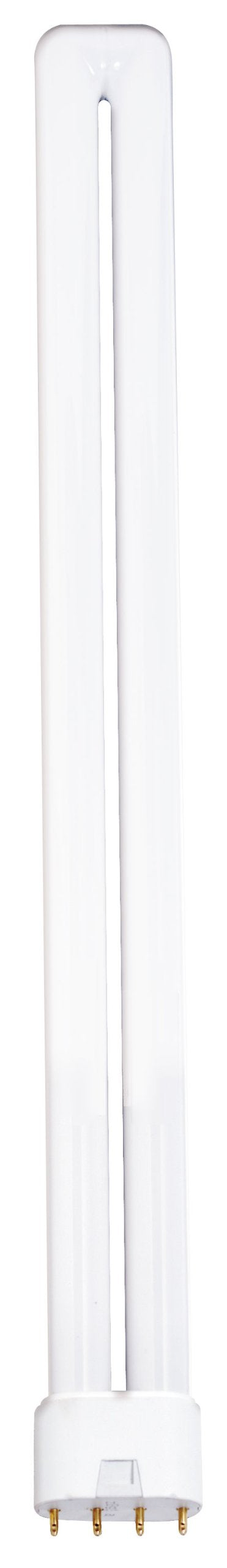 Satco S8657 3000K 18-Watt 2G11 Base T5 Long Twin 4-Pin Tube for Electronic Ballasts
