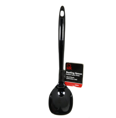 Chef Craft Melamine Basting Spoon, 11.25 Inch, Black
