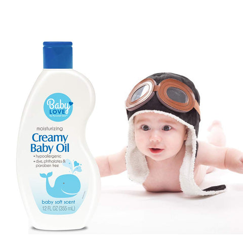 Personal Care Soft & Soothing Baby Oil, 12 Ounce