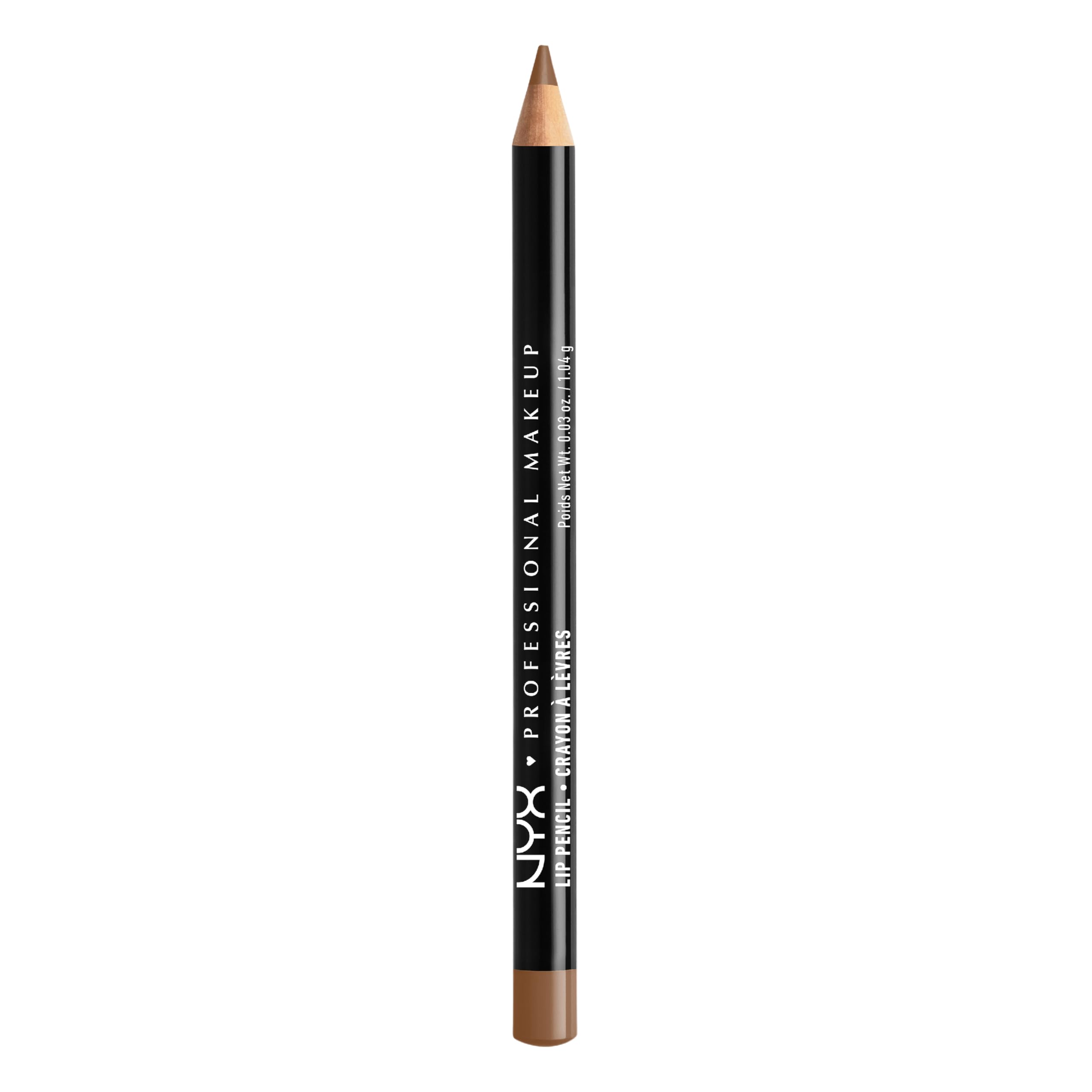 NYX Nyx professional makeup slim lip liner pencil -color brown - slp 802