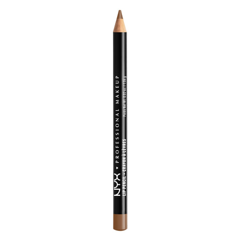 NYX Nyx professional makeup slim lip liner pencil -color brown - slp 802