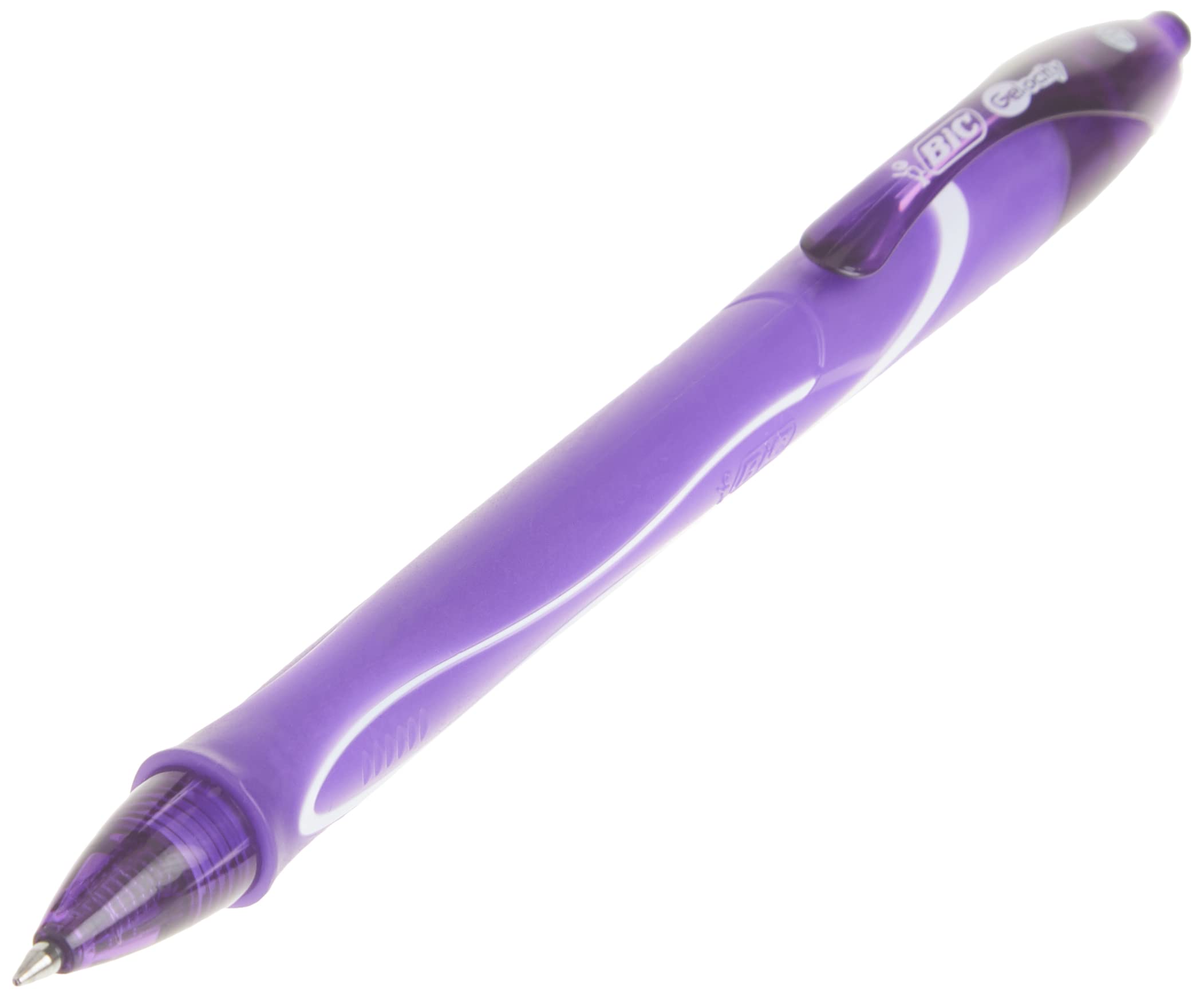 BIC Gelocity Quick Dry Assorted Colors Gel Pens, Medium Point (0.7mm), 8-Count Pack, Retractable Gel Pens With Comfortable Full Grip