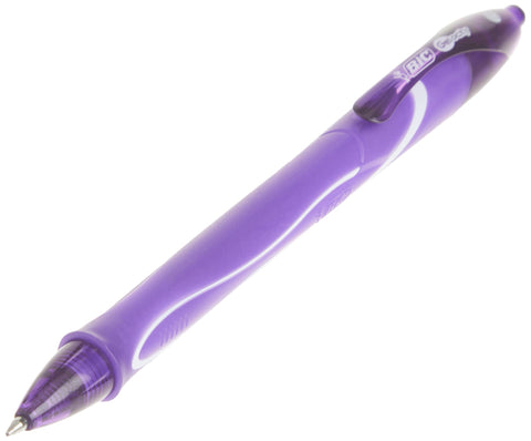 BIC Gelocity Quick Dry Assorted Colors Gel Pens, Medium Point (0.7mm), 8-Count Pack, Retractable Gel Pens With Comfortable Full Grip
