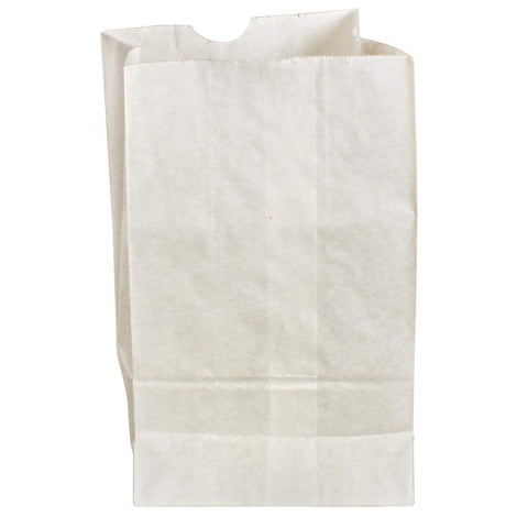 Creativity Street Kraft Bags P0072020, White, 6" x 3-5/8" x 11", 100 Bags