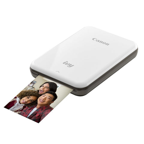 Canon IVY Mini Photo Printer for Smartphones (Slate Gray) - Sticky-back prints, Pocket-size