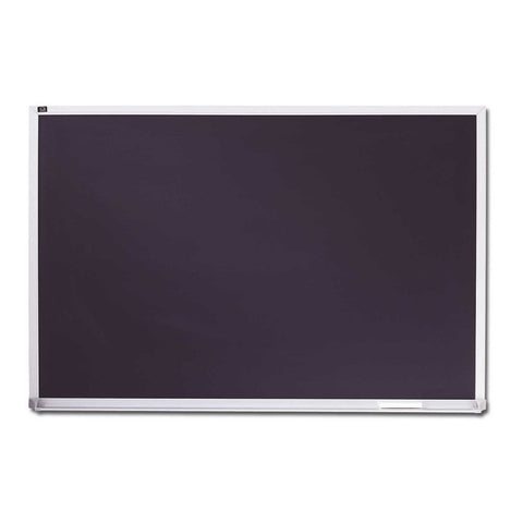 Quartet Chalkboard, 4' x 6' Chalk Board, Black Board, Aluminum Frame (ECA406B)