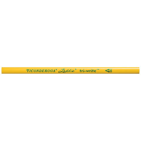 Ticonderoga PENCIL LADDIE TRI-WRITE W/O ERASER PACK OF 36