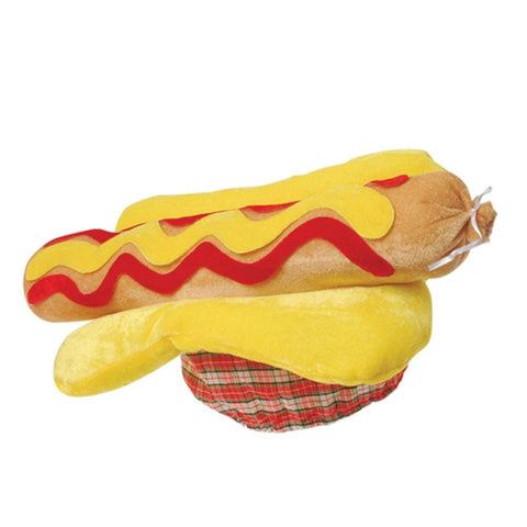 U. S. Toy One Hot Dog Hat, 18", Tan (USTH333)