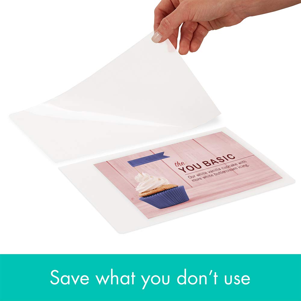 Mead 39027 Thermal Laminating Pouches, Lamination Sheets, Letter Size Pouch, 3 Mil, EZ-Align, 25 Pack (39027)
