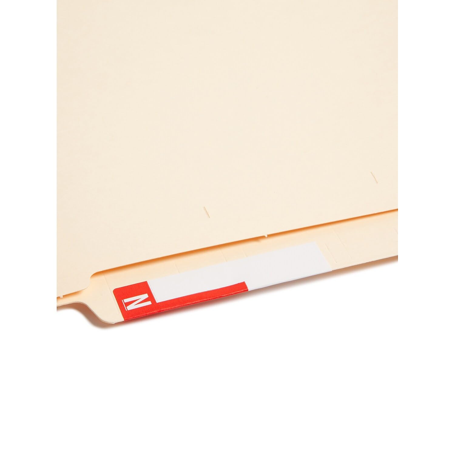 Smead AlphaZ NCC Color-Coded Label, A&N, Label Sheet, Red, 100 per Pack (67152)