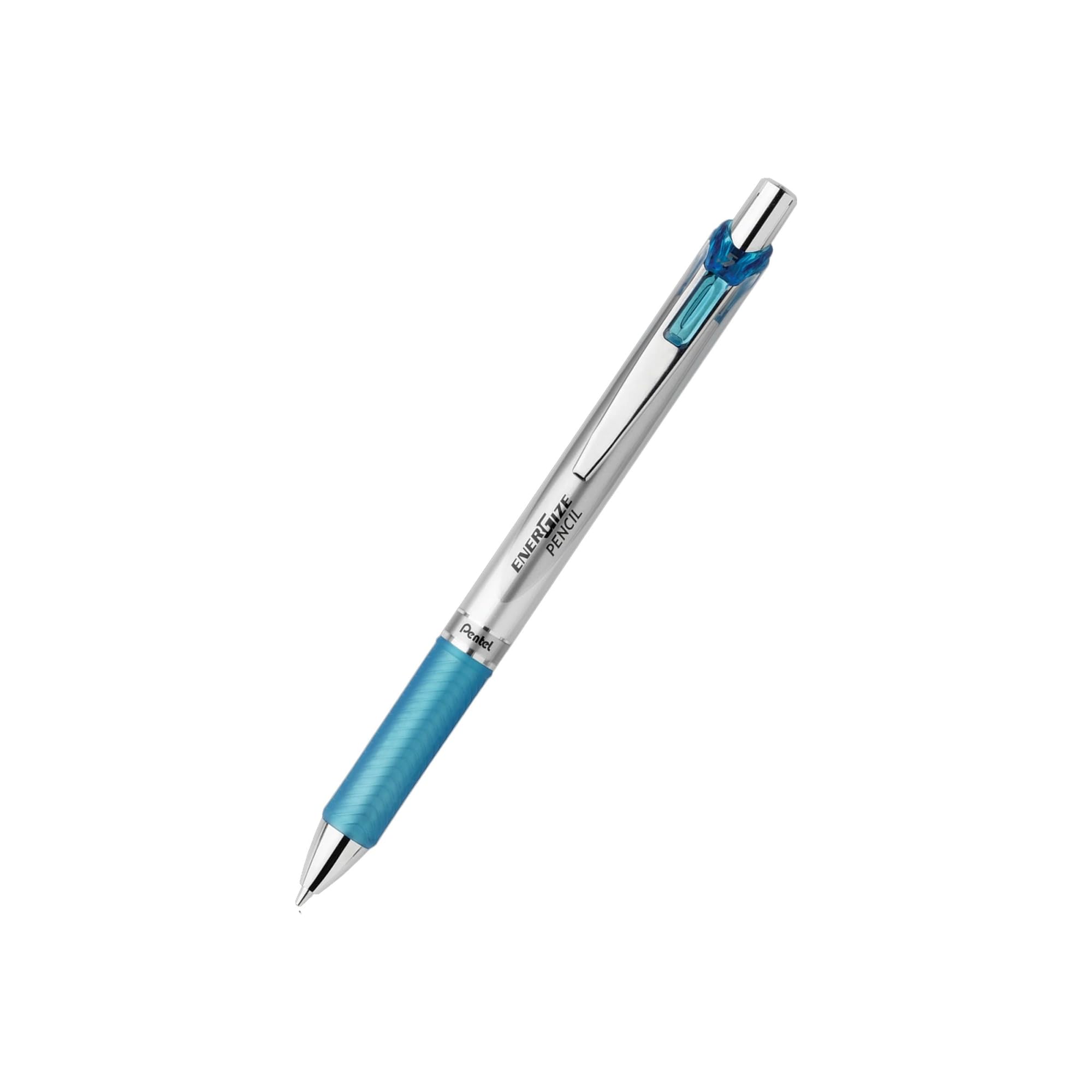 Pentel EnerGize Automatic Pencil with Lead and Erasers, 0.7mm, Assorted, 2 Pack (PL77LEBP2)