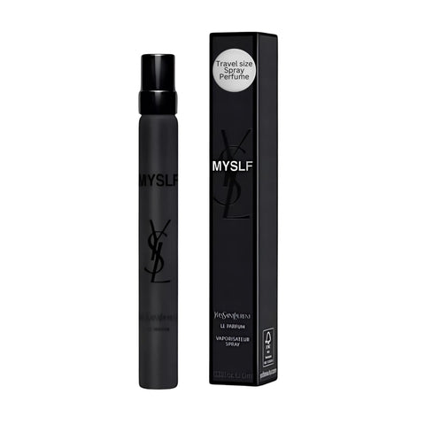 Yves Saint Laurent MYSLF Le Parfum for Men – Mini EDP Travel Spray 0.33 oz – Refillable Designer Cologne