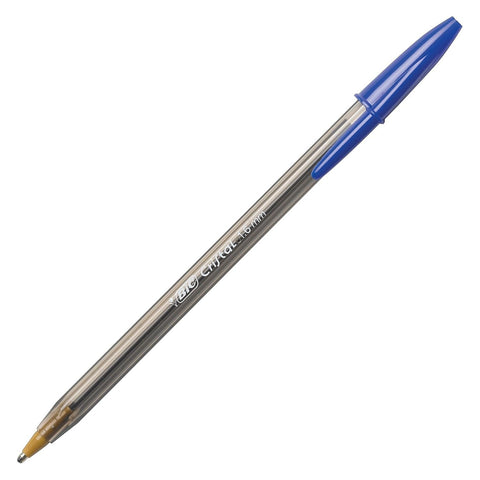 BIC Cristal Xtra Bold Ballpoint Pens, Bold Point (1.6mm) For Vivid And Dramatic Lines, Blue Ink, 24-Count Pack, Perfect Ink Pens