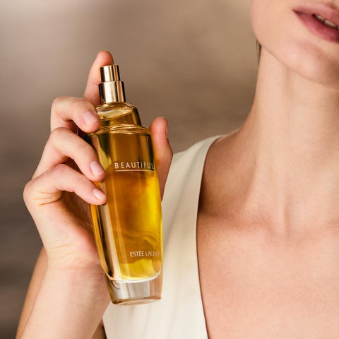 Estée Lauder Beautiful Eau de Parfum Spray with Notes of Rose, Lily, Tuberose & Orange Flower | Perfumes for Women, 1.0 Fl Oz
