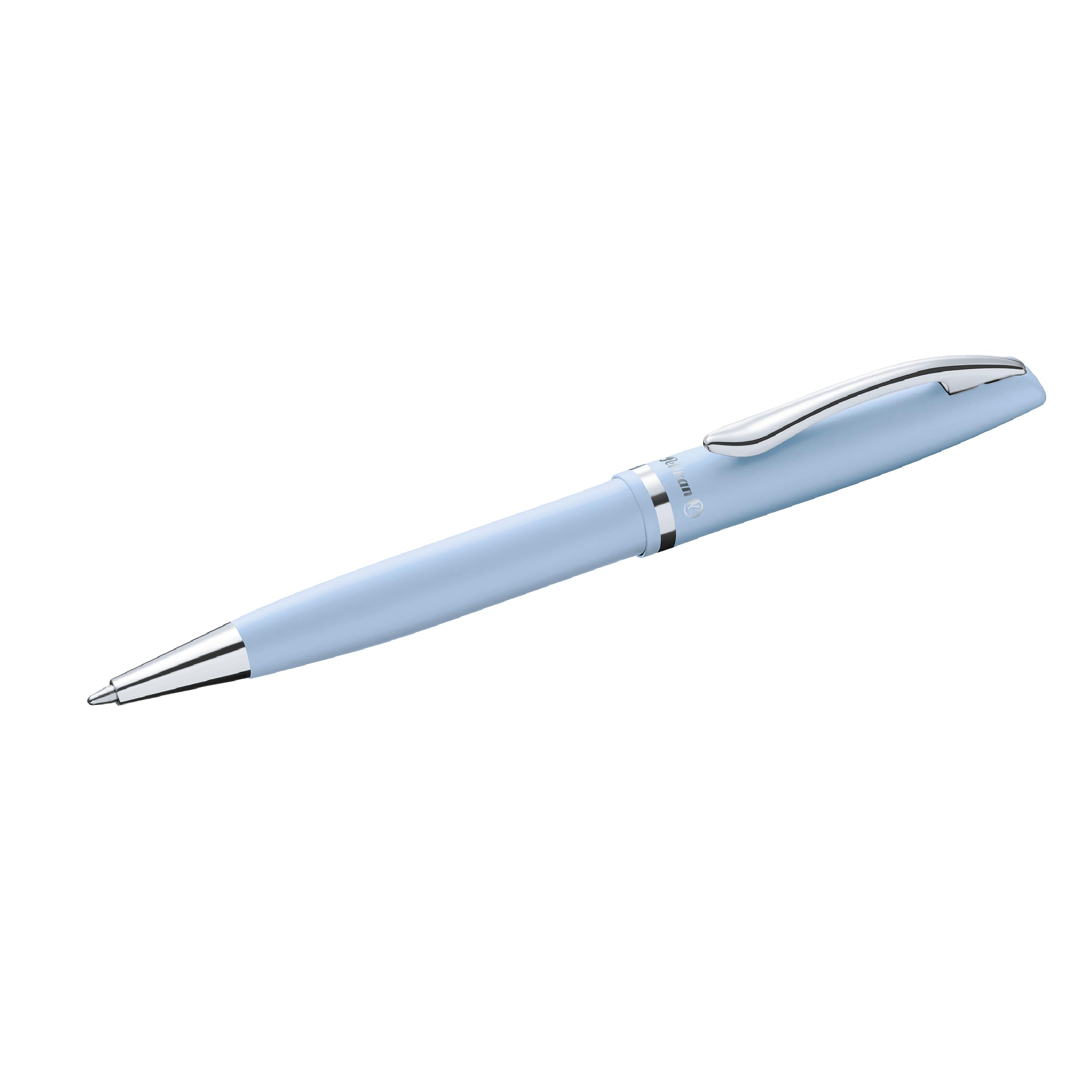 Pelikan Jazz Pastel Ballpoint Pen with Medium Point, Blue Ink Refill, Blue, Boxed, 1 Each (812634)