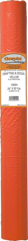 Clearprint 24" x 50 Yards 1000H Design Vellum Roll, 16 lb., 100% Cotton, 1 Each