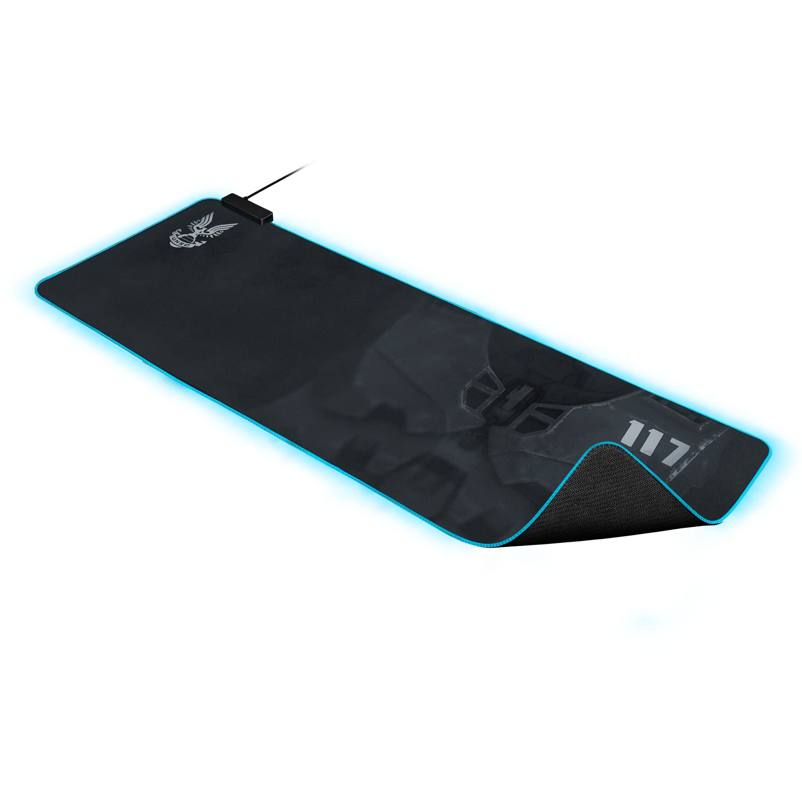 Razer Goliathus Extended Chroma Gaming Mousepad: Customizable RGB Lighting - Soft, Cloth Material - Balanced Control & Speed - Non-Slip Rubber Base - Halo Infinite Edition