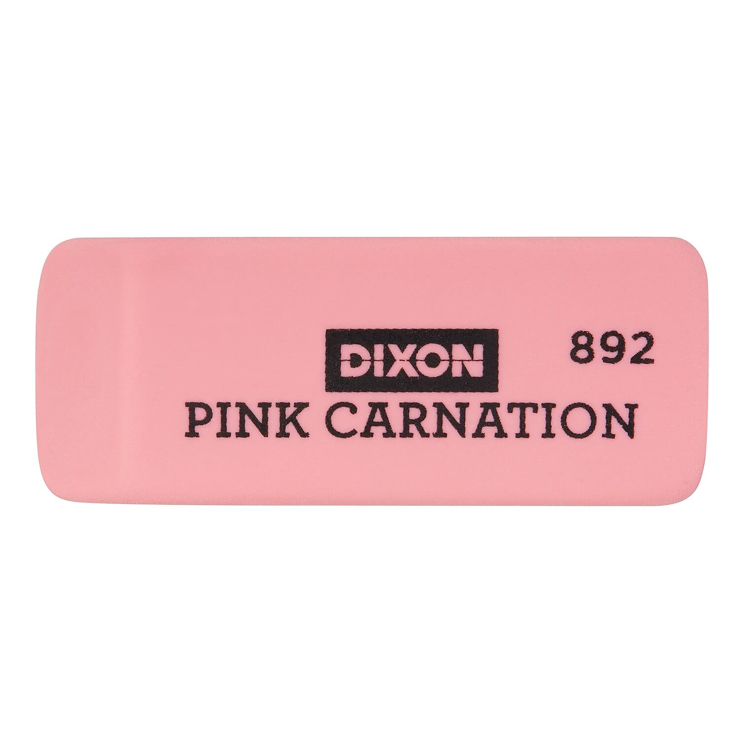 Dixon Pink Carnation Block Eraser, Pink, Bulk (DIX38920)