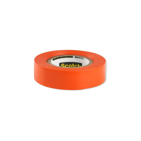 3M Scotch Vinyl Color Coding Electrical Tape 35, 1/2 in x 20 ft, 1 Short Roll, White, CSA Certified, UL Listed, Professional Grade, 7 mil Thick, Flame Retardant