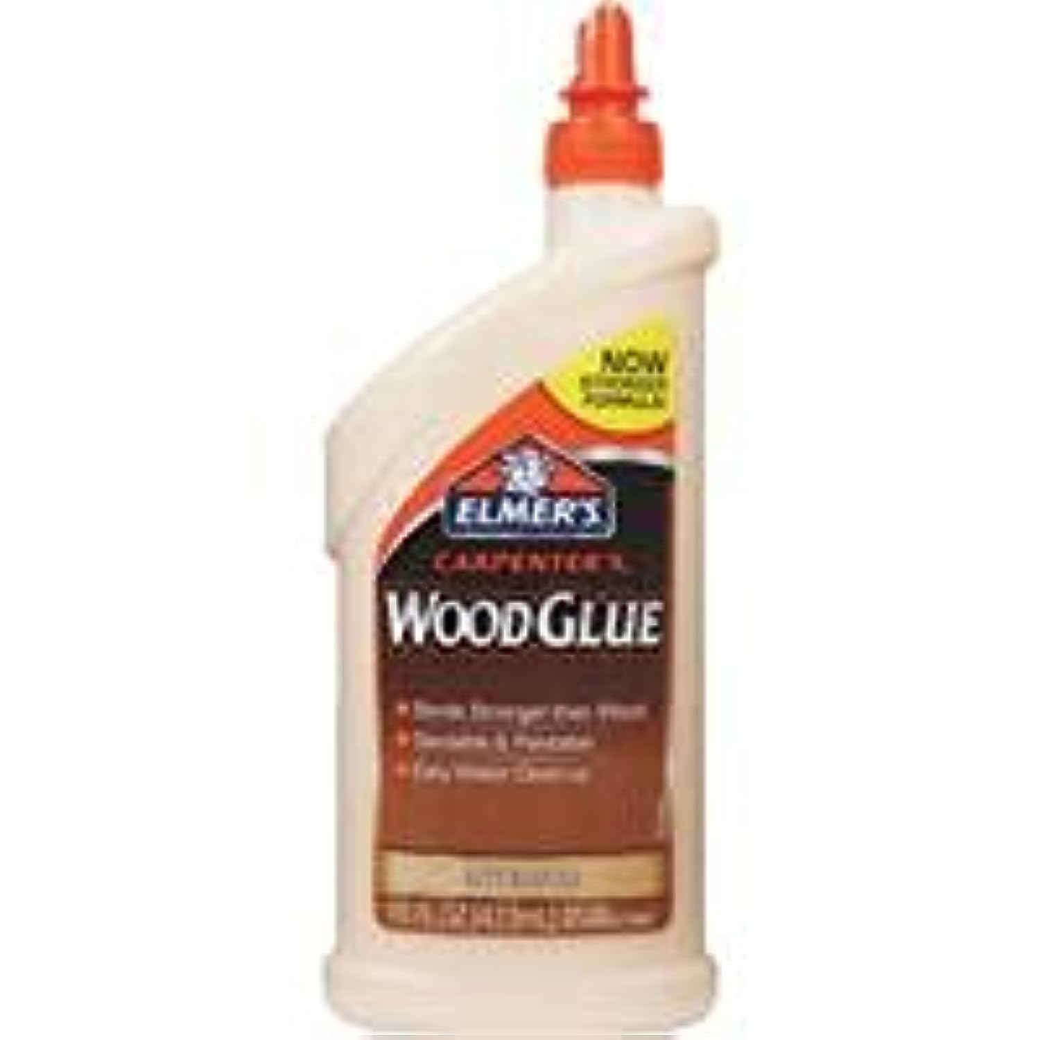 Elmer's Products E7020 Wood Glue, 16 oz, Tan