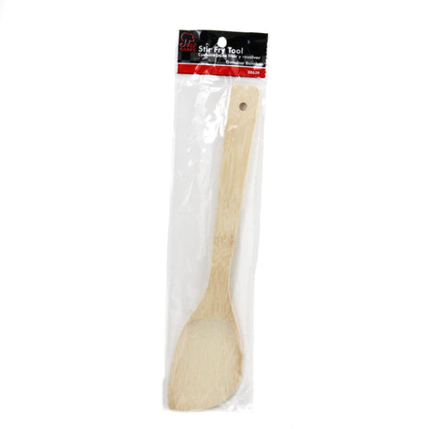 Chef Craft Select Bamboo Stir Fry Spatula, 12 inch, Natural