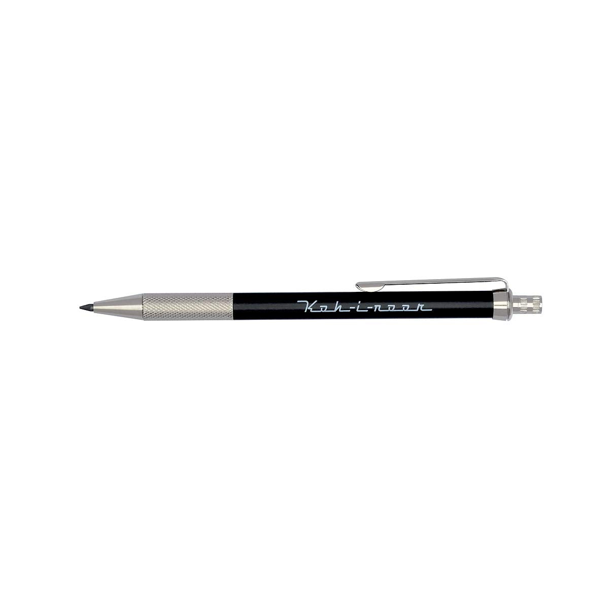 Koh-I-Noor Toison d'Or Notebook Incremental Clutch Lead Holder with 2mm x 90mm Lead, Black, 1 Each (5608CN1005KK)