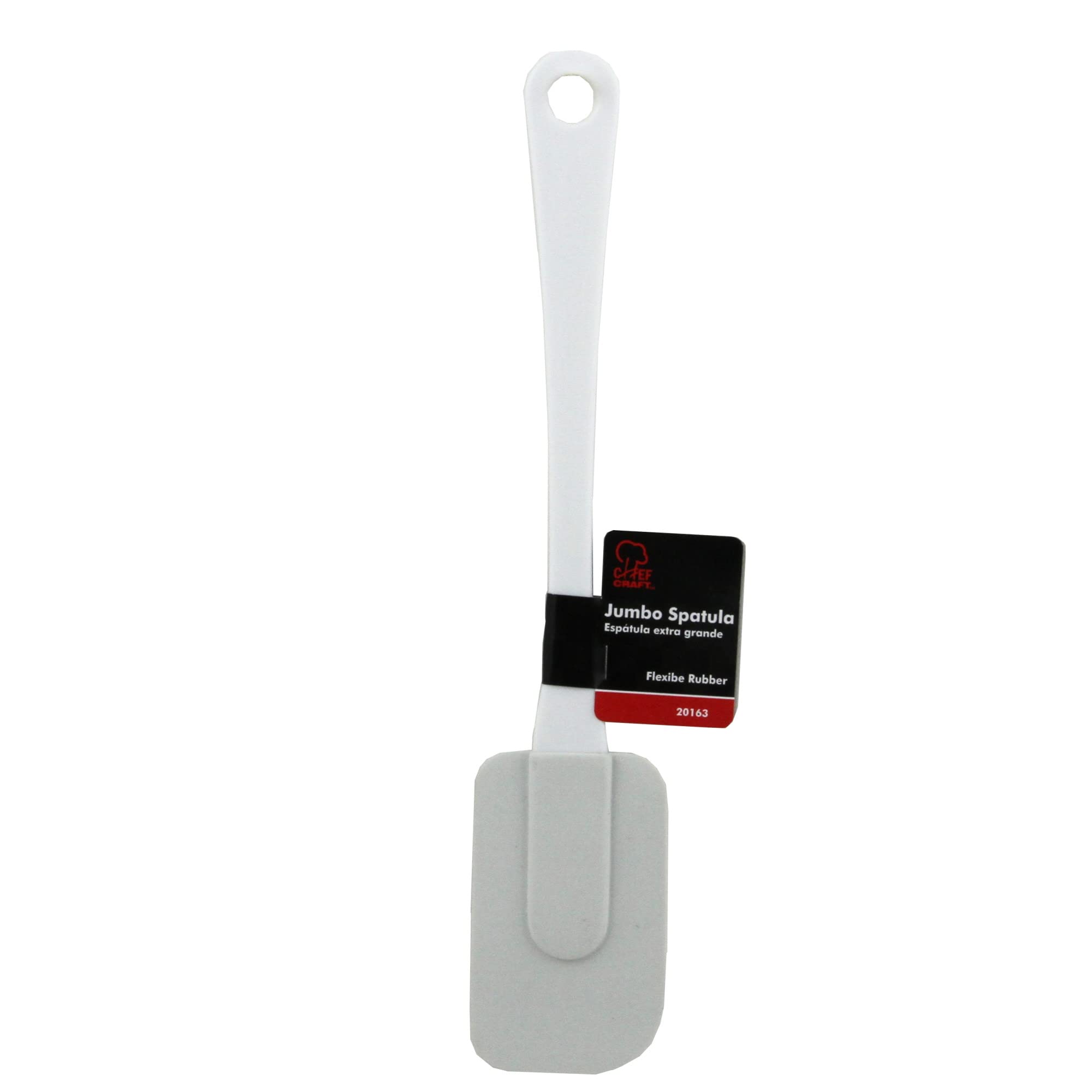 Chef Craft Basic Jumbo Baking Spatula, 13.25 inch, White