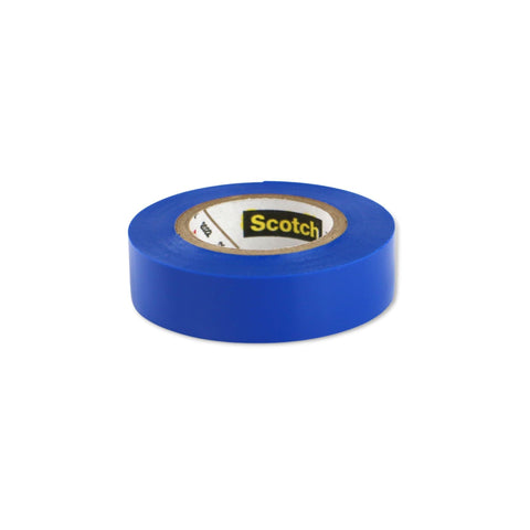 3M Scotch Vinyl Color Coding Electrical Tape 35, 1/2 in x 20 ft, 1 Short Roll, White, CSA Certified, UL Listed, Professional Grade, 7 mil Thick, Flame Retardant