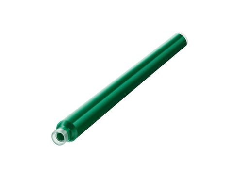 Pelikan 4001 GTP/5 Ink Cartridges for Fountain Pens, Dark Green, 1.4ml, 5 Pack (300070)