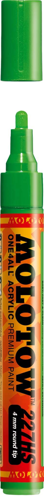 Molotow ONE4ALL Acrylic Paint Marker, 4mm, Universes Green, 1 Each (227.234)