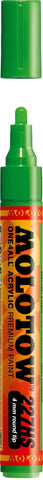Molotow ONE4ALL Acrylic Paint Marker, 4mm, Universes Green, 1 Each (227.234)