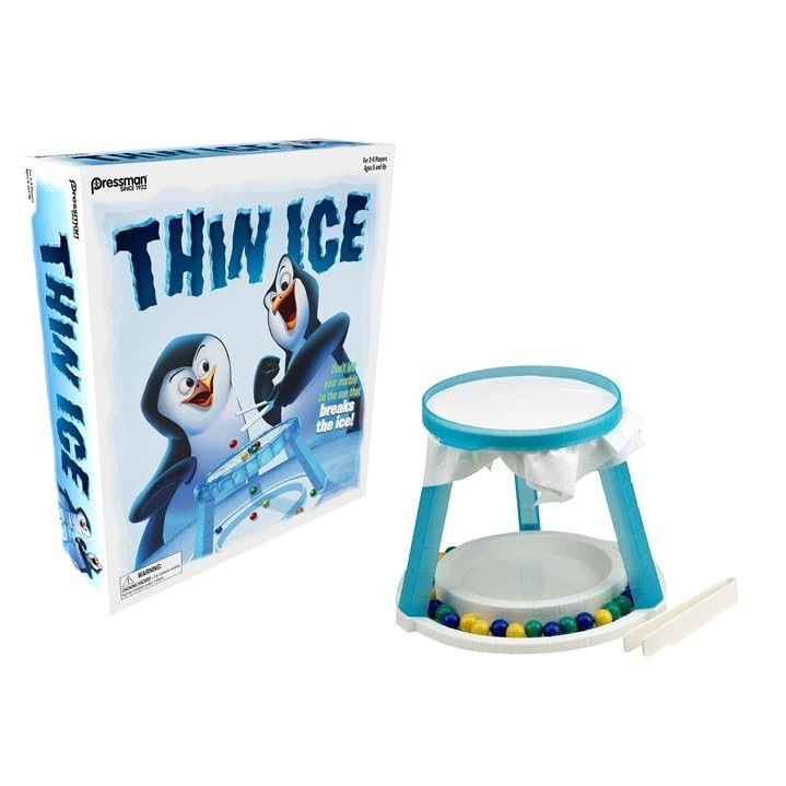 Thin Ice Game - Don't Let Your Marble Be The One that Breaks The Ice by Pressman