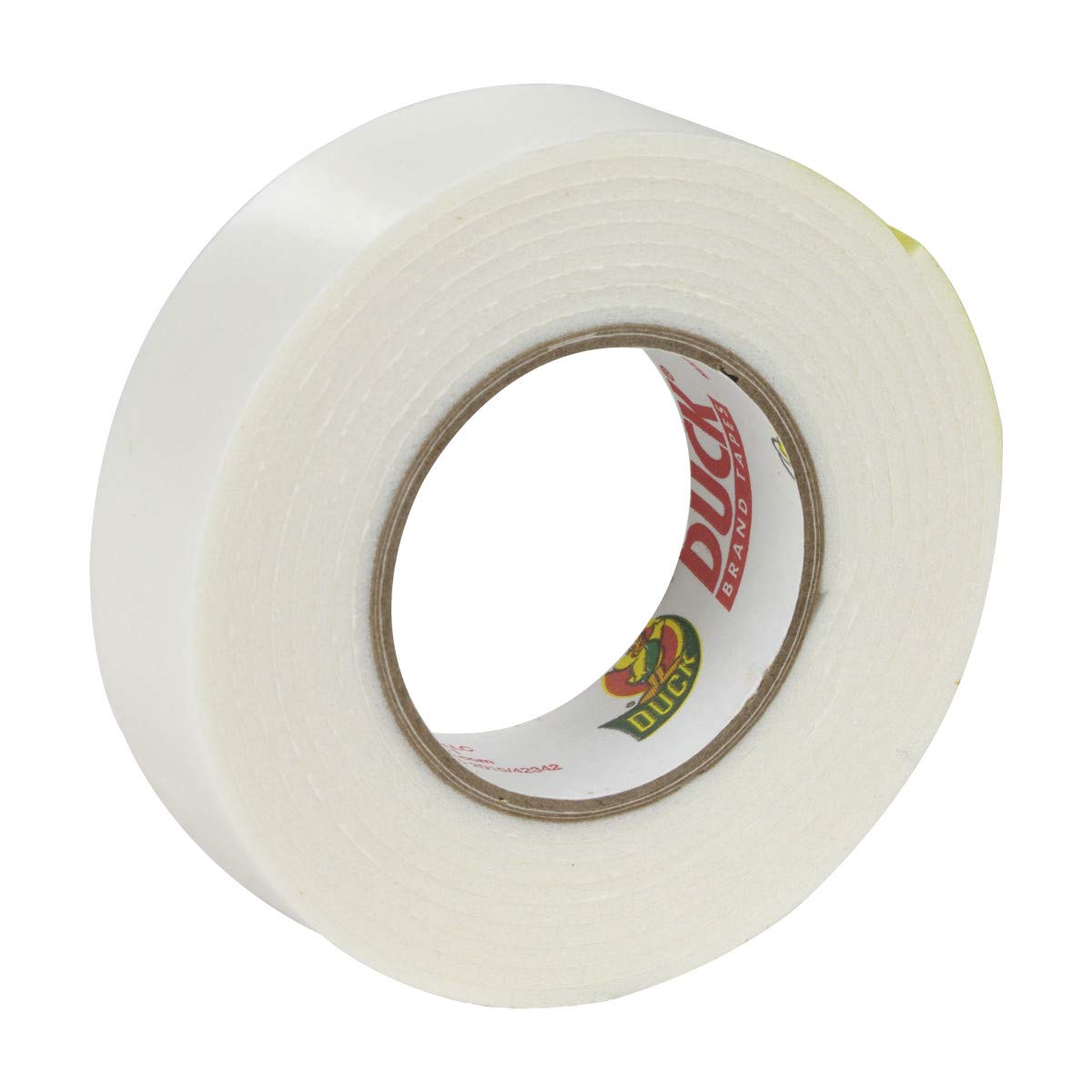 Duck Brand Permanent Foam Mounting Tape, Double-Sided, 0.75-Inch x 60 Inches, Single Roll, White (297471)