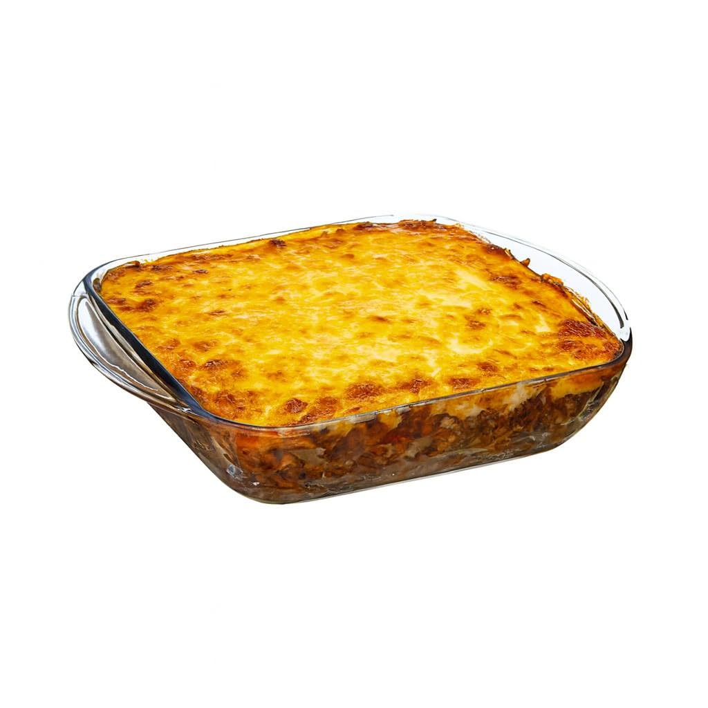 Anchor Hocking 77887 Fire-King Square Cake Dish, Glass, 8-Inch