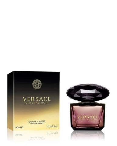 Versace Crystal Noir for Women Eau de Toilettey Spray, 3 Ounce